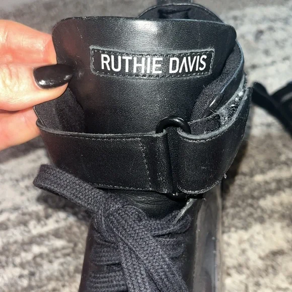 Ruthie Davis black platform sneakers - barely worn. Super comfortable. - Picture 7 of 9
